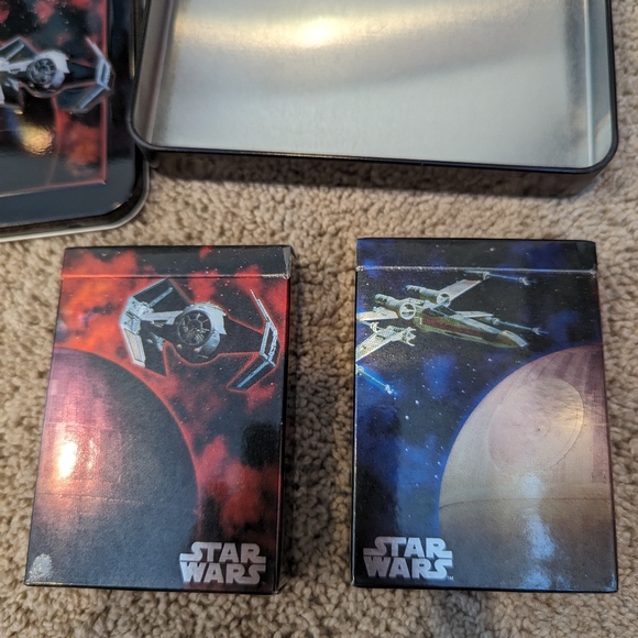 Star Wars Heroes & Villains Playing Cards 2 Sets New - Picture 5 of 5